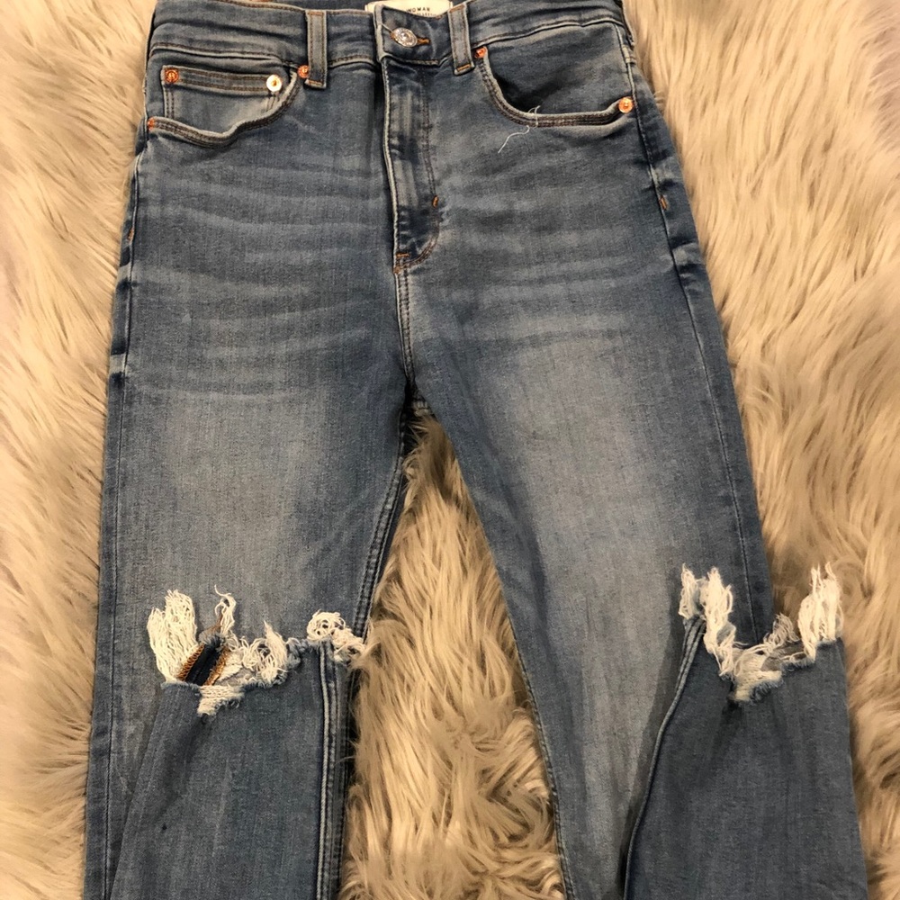 Zara ankle jeans